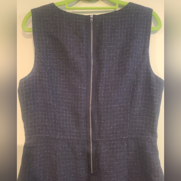 Gap Gray / Shimmer Wool Dress with Pockets - Small (Like Medium) - Picture 7 of 7